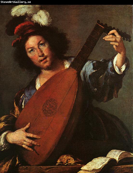 Bernardo Strozzi Lute Player